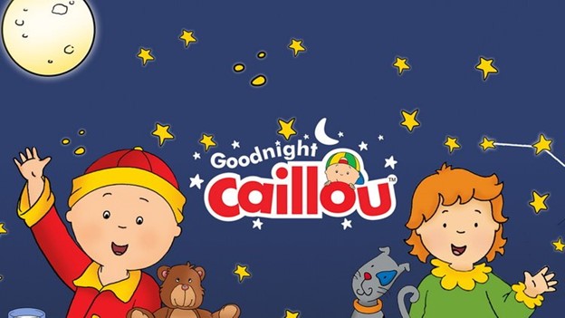 بازی موبایل کودکان Goodnight Caillou