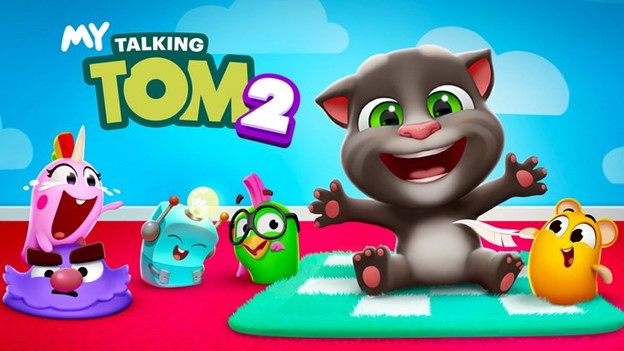 بازی موبایل کودکان My Talking Tom 2