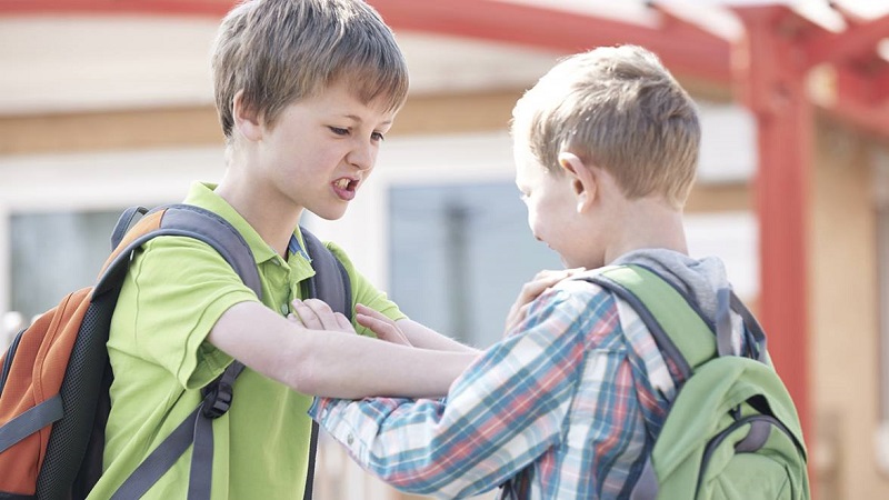 پرخاشگری کودکان در نتیجه اضطراب های محیط مدرسه