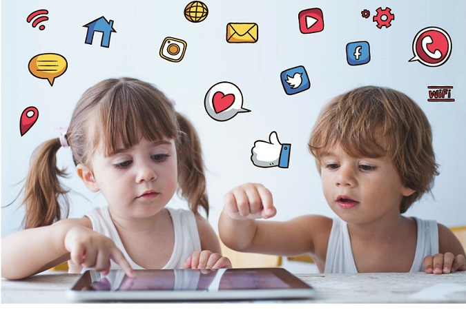 کنجکاوی در کودکان برای جستجو در پیام رسان ها و شبکه های اجتماعی