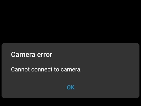 خرابی نرم افزاری دوربین موبایل